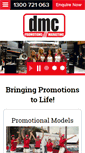 Mobile Screenshot of dmcpromotions.com.au